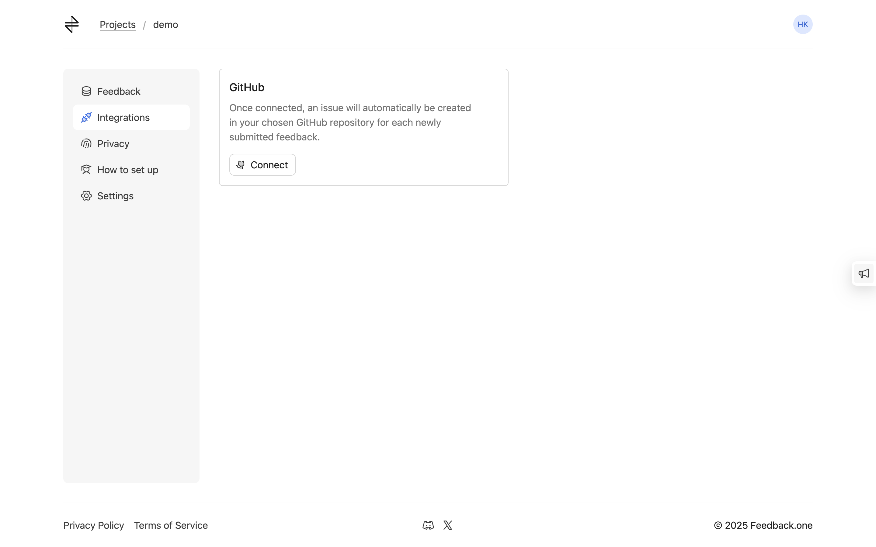 GitHub Integration: Step 1